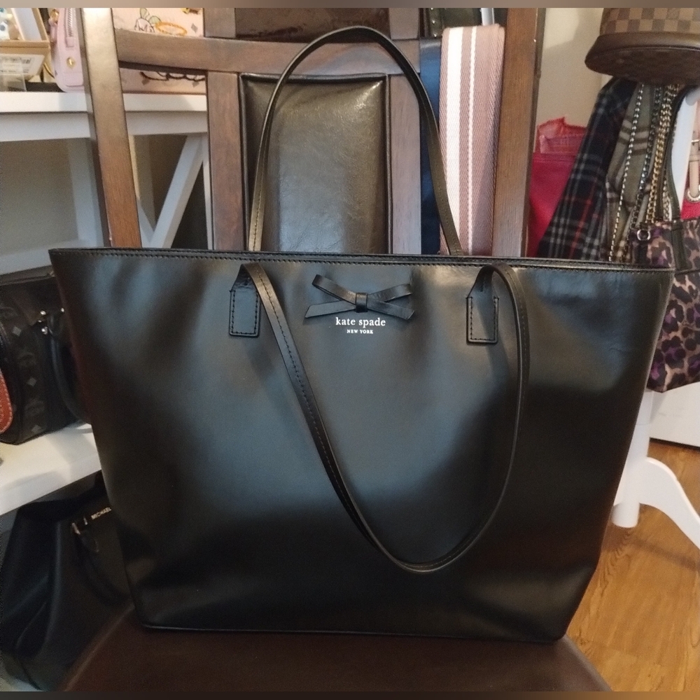 Kate Spade Black Tote Bag